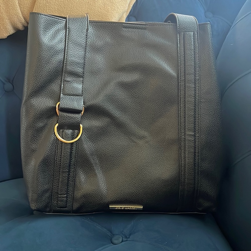 Steve Madden big shoulders bag lether